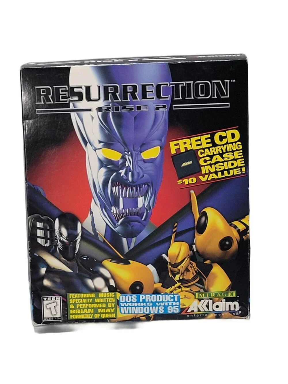Resurrection: Rise 2 - PC CD ROM - 1996 Acclaim Big Box Sealed Disc